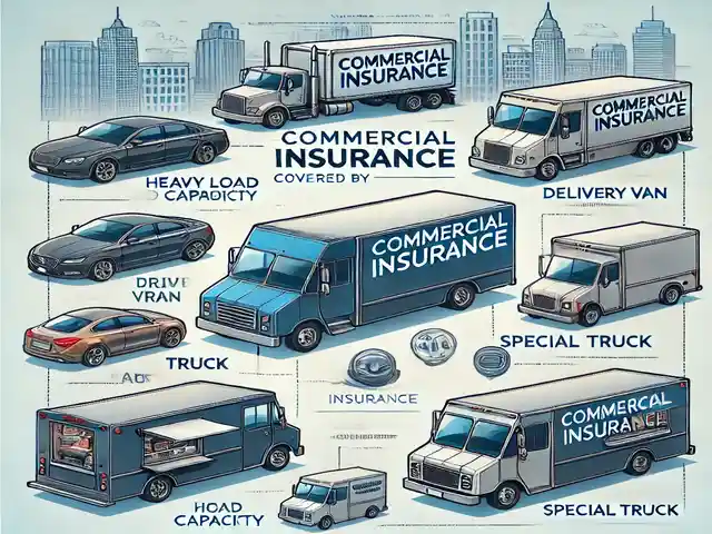 Best Commercial Auto Insurance for Small Business - Types of commercial vehicles covered by auto insurance